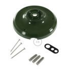 Porcelain ceiling rosette set