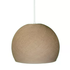 Dome lampshade made of thread - 100% handmade
