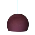Dome lampshade made of thread - 100% handmade