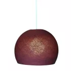 Dome lampshade made of thread - 100% handmade