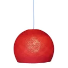 Dome lampshade made of thread - 100% handmade