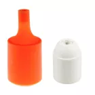  Silicone E27 lamp holder set