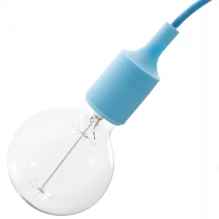  Silicone E27 lamp holder set