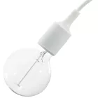  Silicone E27 lamp holder set