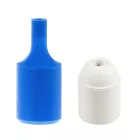  Silicone E27 lamp holder set