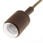  Silicone E27 lamp holder set