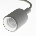  Silicone E27 lamp holder set