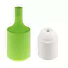  Silicone E27 lamp holder set