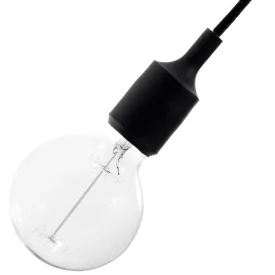  Silicone E27 lamp holder set
