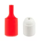  Silicone E27 lamp holder set