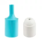  Silicone E27 lamp holder set