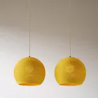  Light pendant lamp with 675 mm rectangular XXL Rose-One, fabric cable and Dome M lampshade