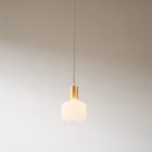 Spider - 3-light multifunctional pendant lamp Lamp manufactured in Italy with fabric cables and metal coating