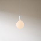 Spider - 3-light multifunctional pendant lamp Lamp manufactured in Italy with fabric cables and metal coating