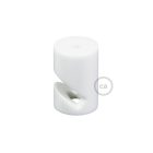 Spider - 4-light multifunctional pendant lamp Made in Italy with fabric cables and metal coating