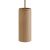 Tub-E14, wooden tube for spotlights, with E14 double ring lamp holder