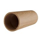 Tub-E14, wooden tube for spotlights, with E14 double ring lamp holder