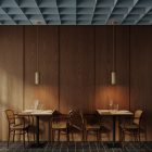 Tub-E27, wooden lampshade for spotlights, with E27 double ring socket