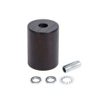 Wooden end cap for 2XL rope cables