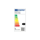  LED bulb Globe G125 short filament - Tattoo Lamp® Cuore 4W 420Lm E27 2700K
