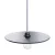  UFO COLOR, lacquered wood lampshade, blue