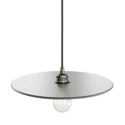  UFO COLOR, lacquered wood lampshade gray