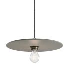  UFO COLOR, lacquered wood lampshade gray