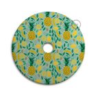 UFO wooden lampshade Special edition Italian illustrators, double-sided - 33 cm diameter