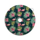 UFO wooden lampshade Special edition Italian illustrators, double-sided - 33 cm diameter