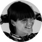 UFO wooden lampshade Special edition Italian illustrators, double-sided - 33 cm diameter