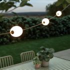 3-light outdoor string lights IP67 - Marina3