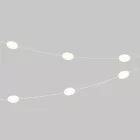 6-light outdoor string lights IP67 - Marina6