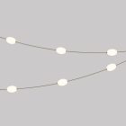 6-light outdoor string lights IP67 - Marina6