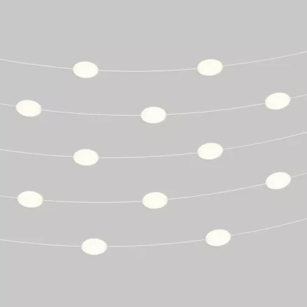 12 bright outdoor string lights IP67 - Marina12