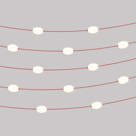 12 bright outdoor string lights IP67 - Marina12