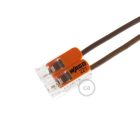 2-pole transparent universal connector