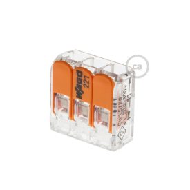 3-pole transparent universal connectors