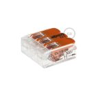 3-pole transparent universal connectors