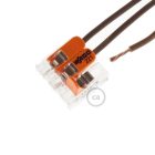 3-pole transparent universal connectors