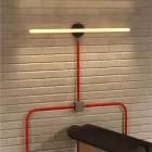 Creative-Tube flexible cable, single-color Fluo Orange RF15 fabric cover, diameter 20 mm