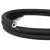 Creative-Tube flexible cable, Rayon Black RM04 fabric cover, diameter 20 mm