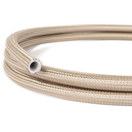  Creative-Tube flexible protective tube, Rayon monochromatic Cipria RM27 fabric cover, diameter 20 mm