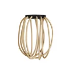  Black Cablò lampshade 50 cm jute