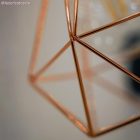 Naked bulb cage metal lampshade with Diamond E27 socket