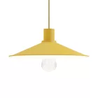 Swing enameled metal lampshade with E27 socket