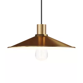 Swing enameled metal lampshade with E27 socket