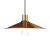 Swing enameled metal lampshade with E27 socket