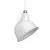 Broadway lampshade made of polished metal, with E27 socket