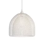Bare bulb cage metal lampshade Ghostbell XL with E27 socket