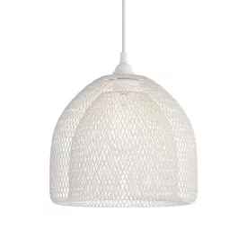 Bare bulb cage metal lampshade Ghostbell XL with E27 socket